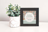 Magnetic Seasonal Art Insert for Interchangeable Decor Sign (Mini Insert Only): Blossom By Blossom | Spring