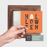 Magnetic Seasonal Art Insert for Interchangeable Decor Sign (Mini Insert Only): Halloween | Fall