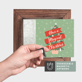 Magnetic Seasonal Art Insert for Interchangeable Decor Sign (Mini Insert Only): Have a Magical Christmas (Nutcracker Collection)   | *NOT LICENSED FOR WHOLESALE*