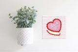Magnetic Seasonal Decor Insert for Interchangeable Sign (Mini): Love You Valentine's Cake | Magnetic Sign Blank Sold Separate