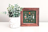 Magnetic Seasonal Art Insert for Interchangeable Decor Sign (Mini Insert Only): Nutcracker Joy Collage | Christmas   | *NOT LICENSED FOR WHOLESALE*