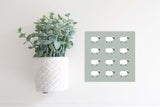 Magnetic Seasonal Decor Insert for Interchangeable Sign (Mini): Sheep Grid | Spring | Magnetic Sign Blank Sold Separate