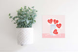 Magnetic Seasonal Decor Insert for Interchangeable Sign (Mini): Valentine Message Suckers | Magnetic Sign Blank Sold Separate