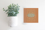 Magnetic Seasonal Decor Insert for Interchangeable Sign (Mini): Finally Fall | Magnetic Sign Blank Sold Separate