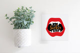 Magnetic Seasonal Decor Insert for Interchangeable Sign (Mini): I'm A Sucker For You - Red | Halloween | Magnetic Sign Blank Sold Separate