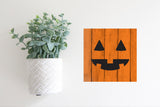 Magnetic Seasonal Decor Insert for Interchangeable Sign (Mini): Jack-O-Lantern Face | Halloween | Magnetic Sign Blank Sold Separate