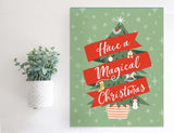 Magnetic Wall Hanging Insert: Have a Magical Christmas (Nutcracker Collection) | INSERT ONLY | *NOT LICENSED FOR WHOLESALE*
