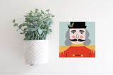 Magnetic Seasonal Decor Insert for Interchangeable Sign (Mini): Nutcracker Portrait | Christmas | Magnetic Sign Blank Sold Separate | *NOT LICENSED FOR WHOLESALE*