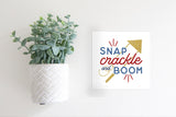 Magnetic Seasonal Decor Insert for Interchangeable Sign (Mini): Snap Crackle Patriotic | Fourth of July / Summer | Magnetic Sign Blank Sold Separate
