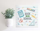 Medium Size Sign Insert: Back to School | Magnetic Sign INSERT ONLY