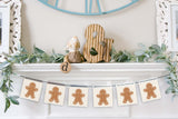 Magnetic Banner Insert: Gingerbread Men (Winter/Christmas) | Magnetic Banner INSERTS ONLY