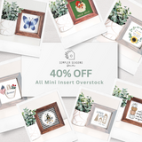 OVERSTOCK: Mini Inserts Now 40% OFF