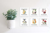 Magnetic Banner Insert: Flower Seed Packet (Spring) | Magnetic Banner INSERTS ONLY