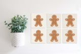 Magnetic Banner Insert: Gingerbread Men (Winter/Christmas) | Magnetic Banner INSERTS ONLY