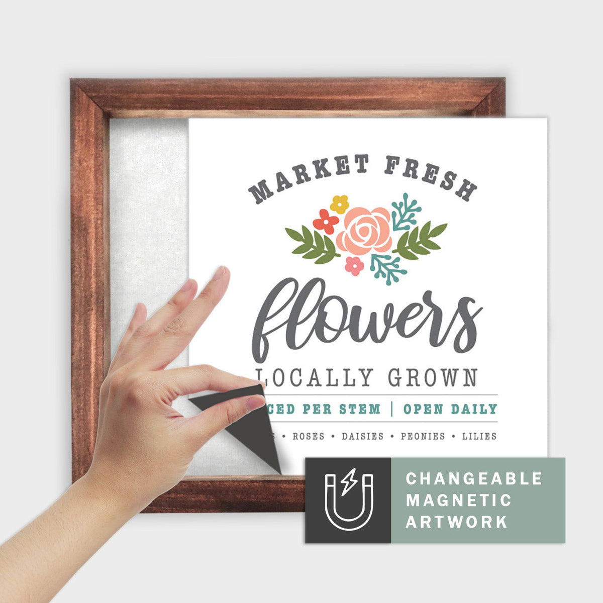 Magnetic Seasonal and Holiday Decor for Magnetic Interchangeable Wood ...
