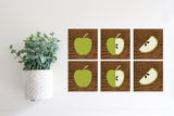 Magnetic Banner Insert: Green Apples (Fall) | Magnetic Banner INSERTS ONLY