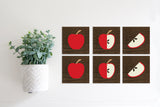 Magnetic Banner Insert: Red Apples (Fall) | Magnetic Banner INSERTS ONLY