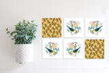 Magnetic Banner Insert: Birds and Foliage (Spring) | Magnetic Banner INSERTS ONLY