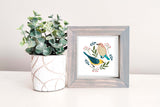 MINI Sign Insert Only: Birds and Foliage (Spring) | Magnetic Sign Insert Only