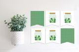 Magnetic Banner Insert: Clover Jars (St. Patrick/Spring) | Magnetic Banner INSERTS ONLY