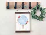 Magnetic Wall Hanging Insert: The Earth Laughs in Flowers (Easter/Spring) | INSERT ONLY