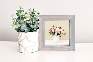 MINI Sign Insert Only: Floral Bouquet Photo | Magnetic Sign INSERT ONLY