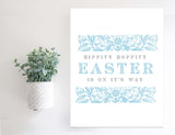 Magnetic Wall Hanging Insert: Easter's On Its Way (Spring) | INSERT ONLY