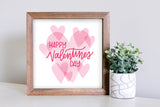 Medium Size Sign Insert: Happy Valentine's Day | Magnetic Sign INSERT ONLY