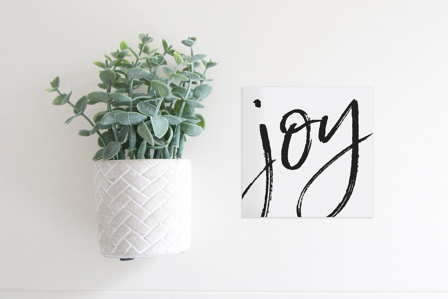 MINI Sign Insert Only: Joy (Christmas/Everyday) | Magnetic Sign INSERT ONLY