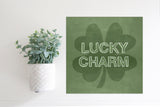 Medium Size Sign Insert: Lucky Charm (St. Patrick's Day/Spring) | Magnetic Sign INSERT ONLY