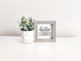 MINI Sign Inserts Only: Hello Seasons Insert Bundle Set of 4 | Magnetic Sign INSERTS ONLY