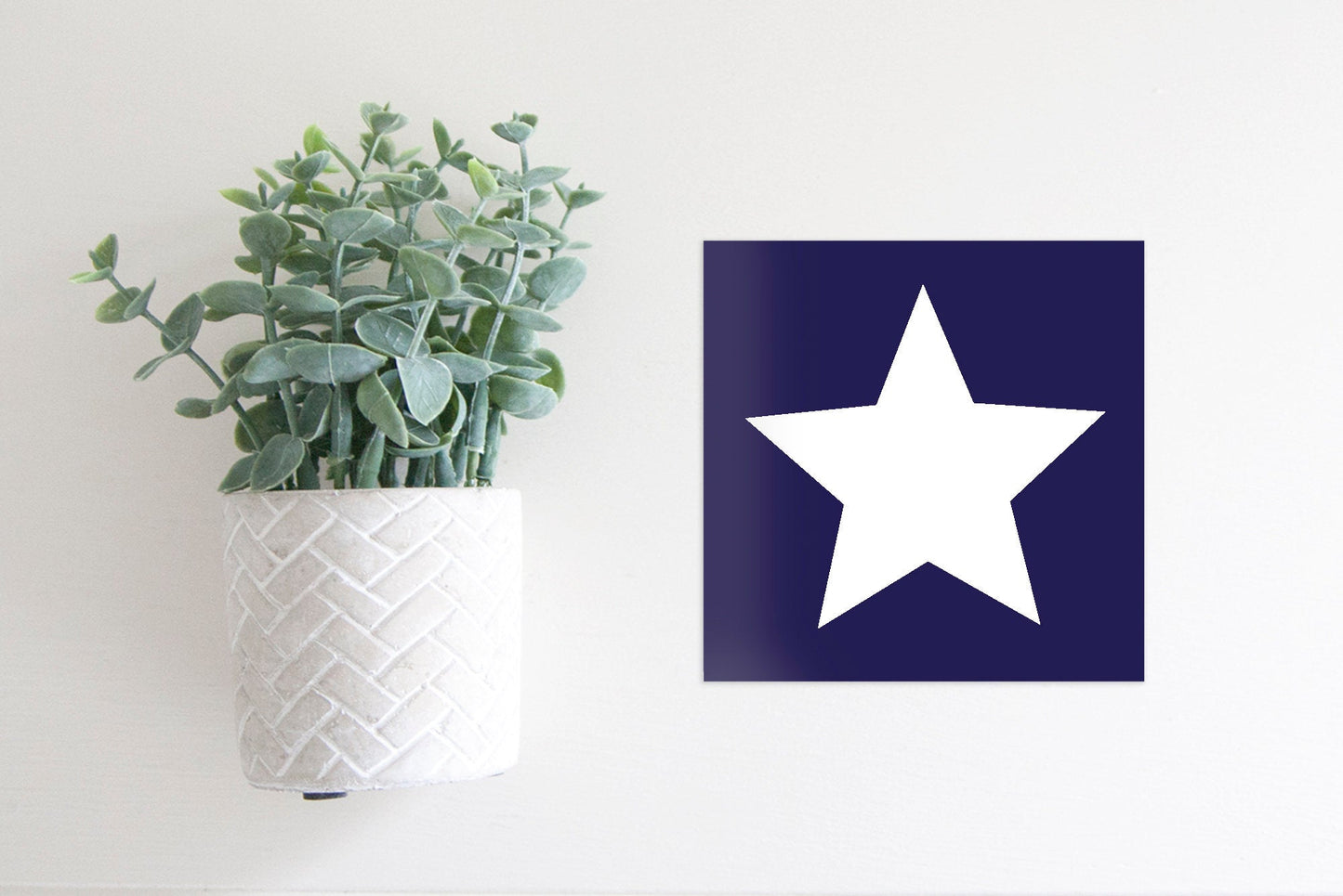MINI Sign Insert Only: Star Icon (Summer/Fourth of July) | Magnetic Sign INSERT ONLY