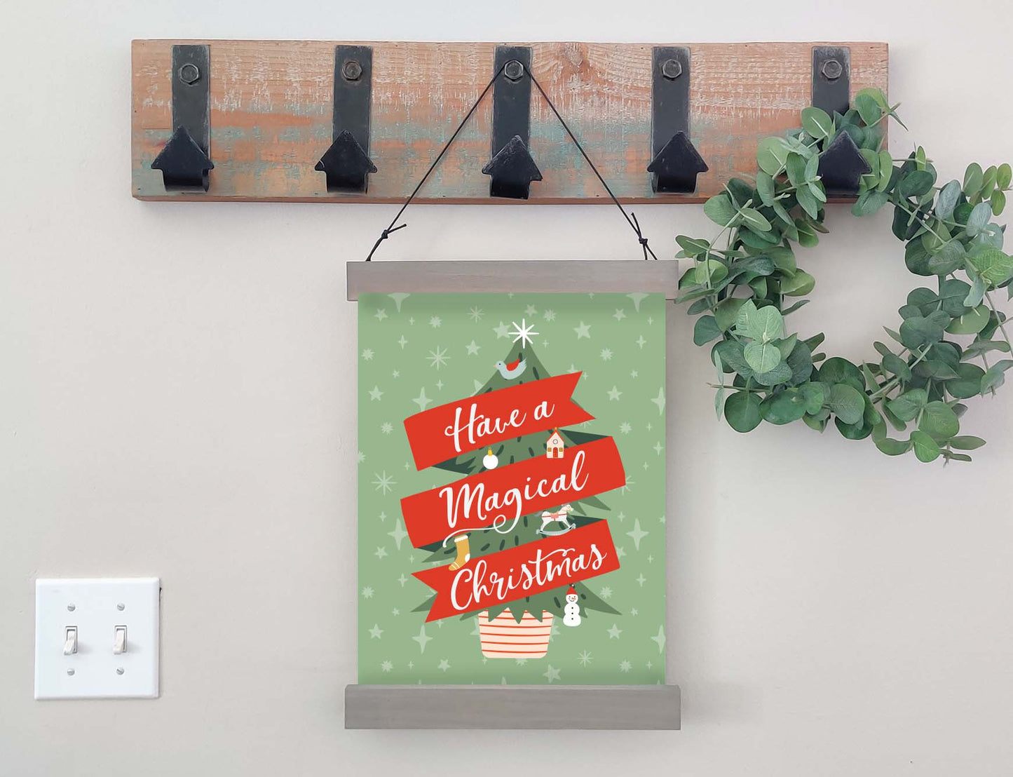 Magnetic Wall Hanging Insert: Have a Magical Christmas (Nutcracker Collection) | INSERT ONLY