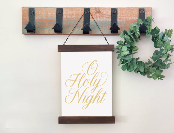 Magnetic Wall Hanging Insert: O Holy Night (Christmas) | INSERT ONLY